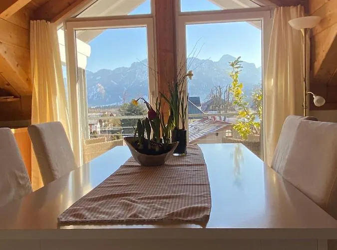 Penthouse Bargholz شقة Füssen
